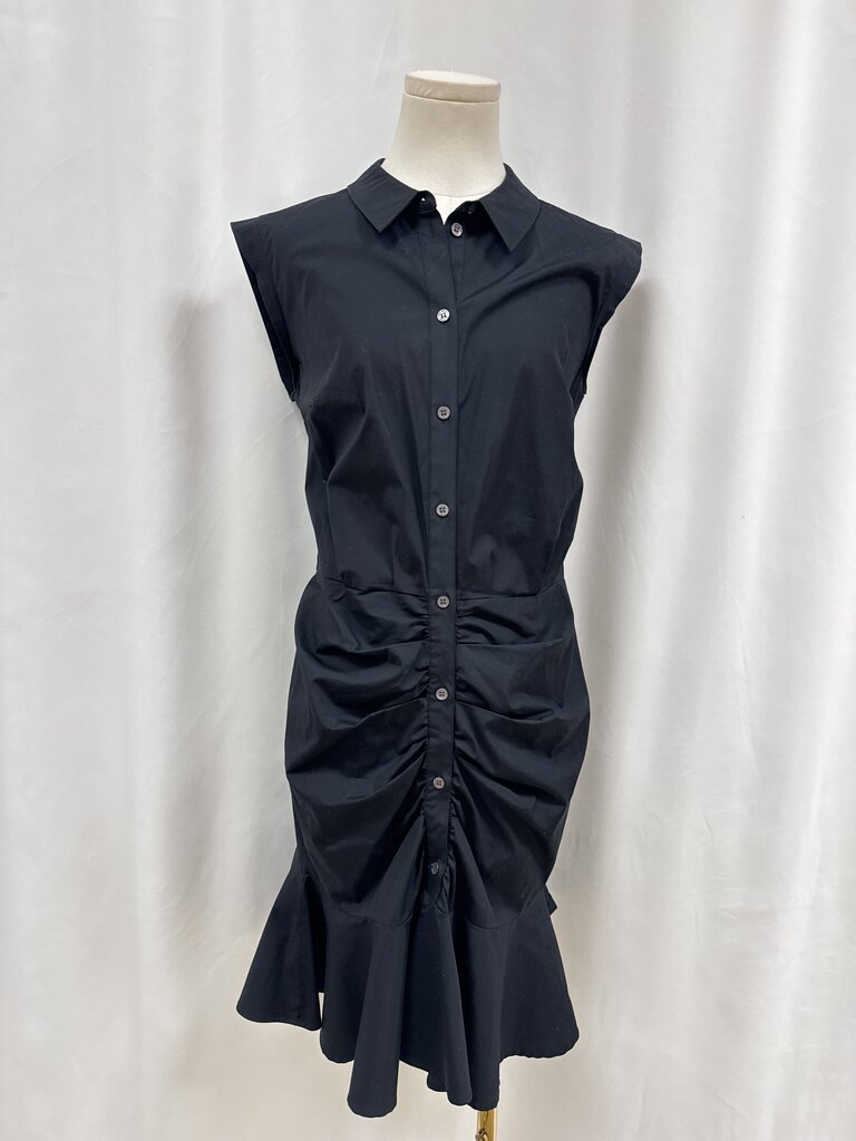 Veronica Beard Black Shirt Dress