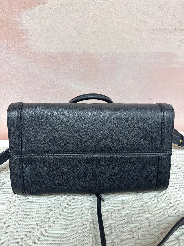 Alexander McQueen Black Skull Shoulder Bag