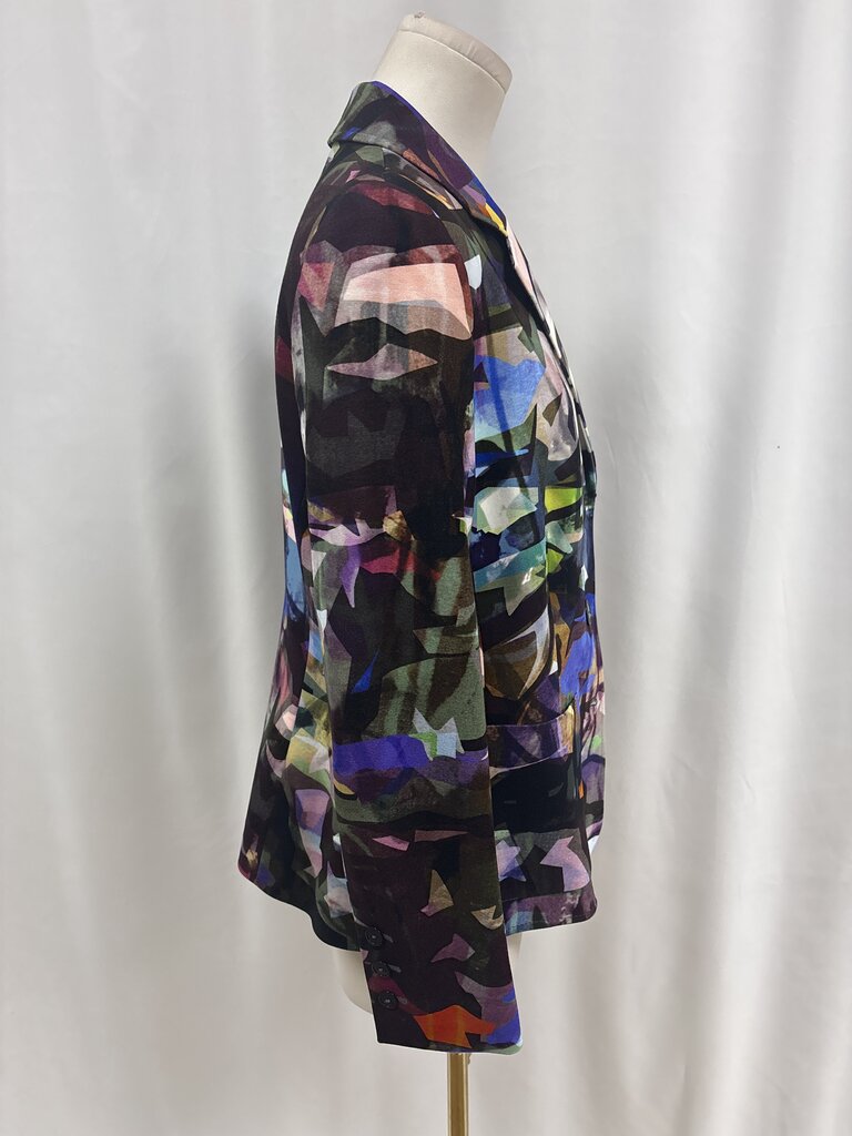 Escada Purple Multi Blazer NWT