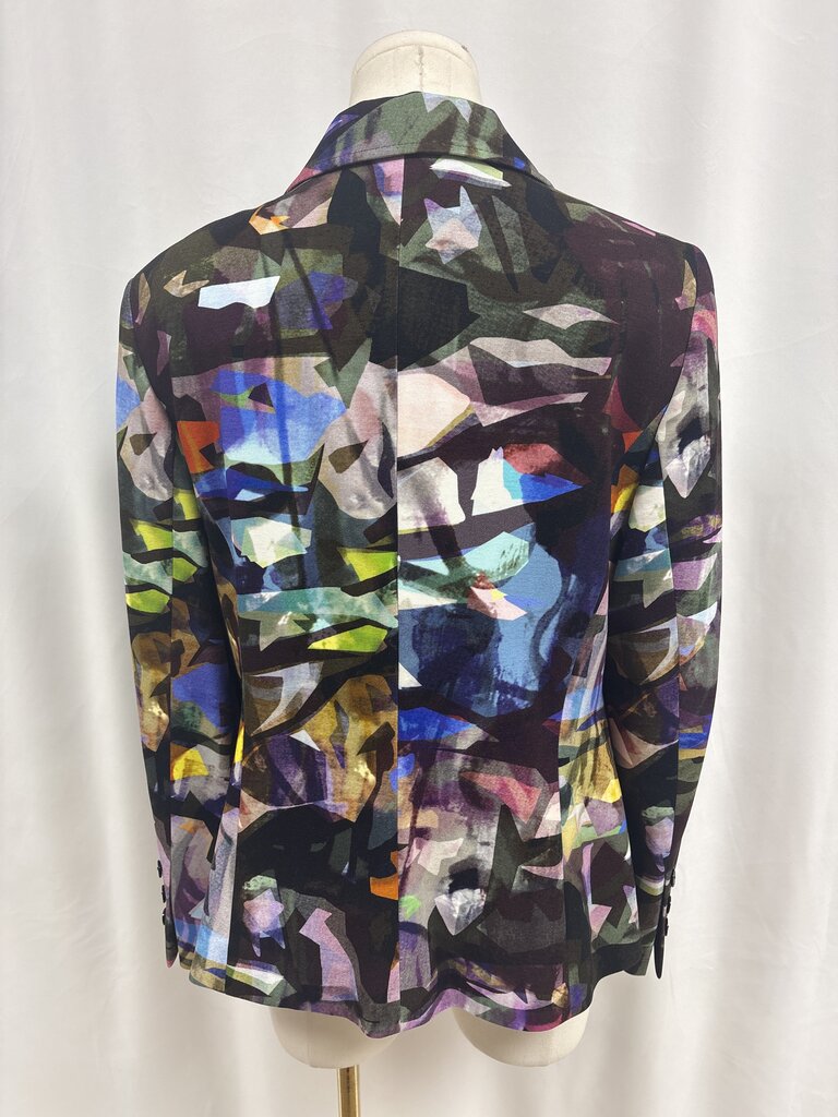 Escada Purple Multi Blazer NWT