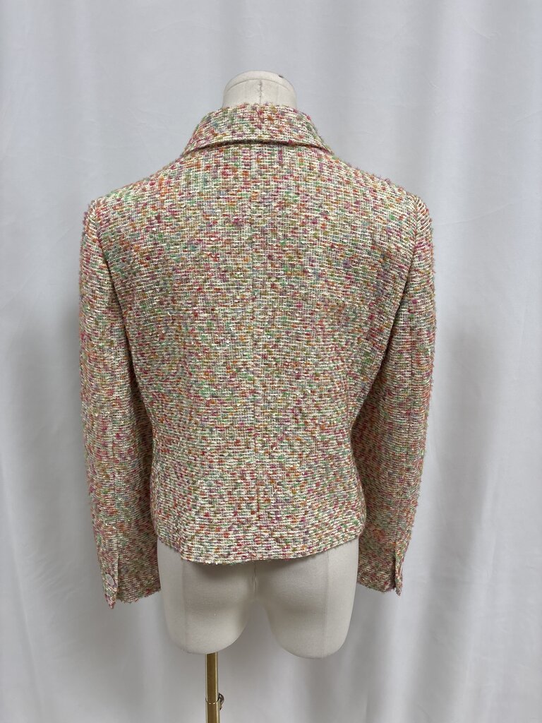 Louis Feraud Cream Multi Boucle Jacket