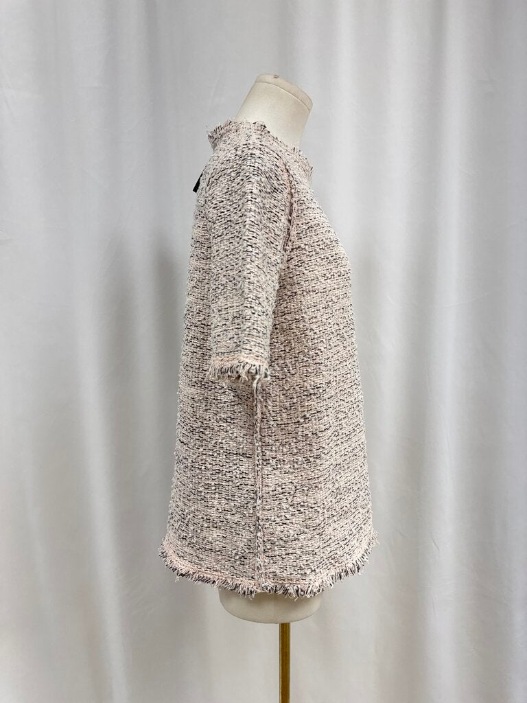 Balenciaga Pink Tweed Tunic