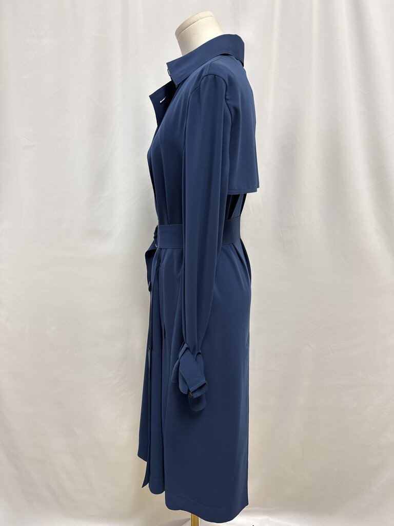 Akris Navy Trench Coat