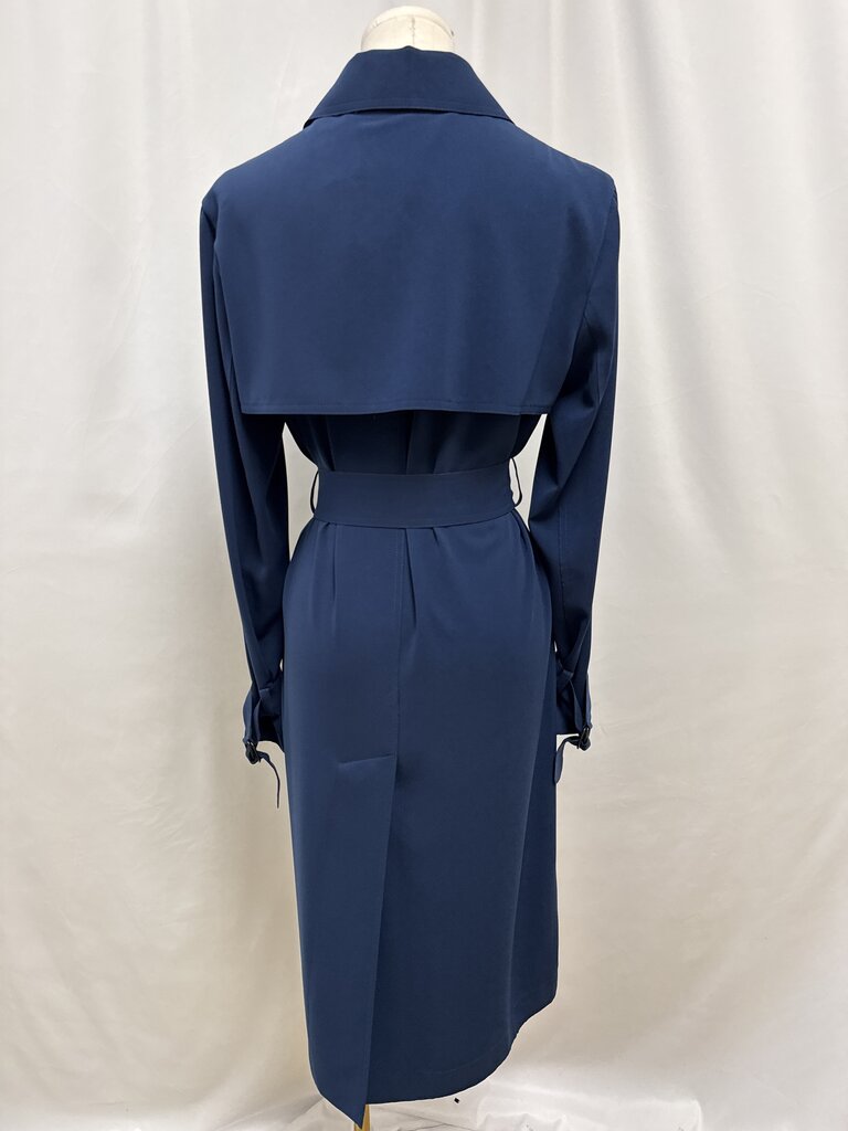 Akris Navy Trench Coat