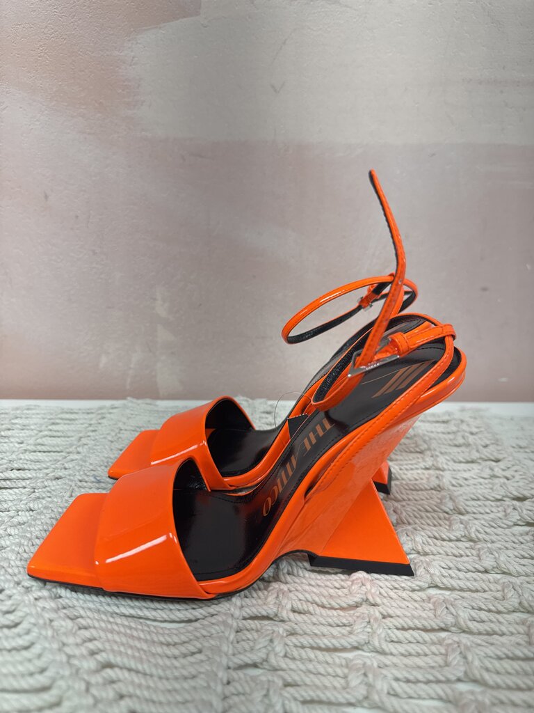 The Attico Neon Orange Heel
