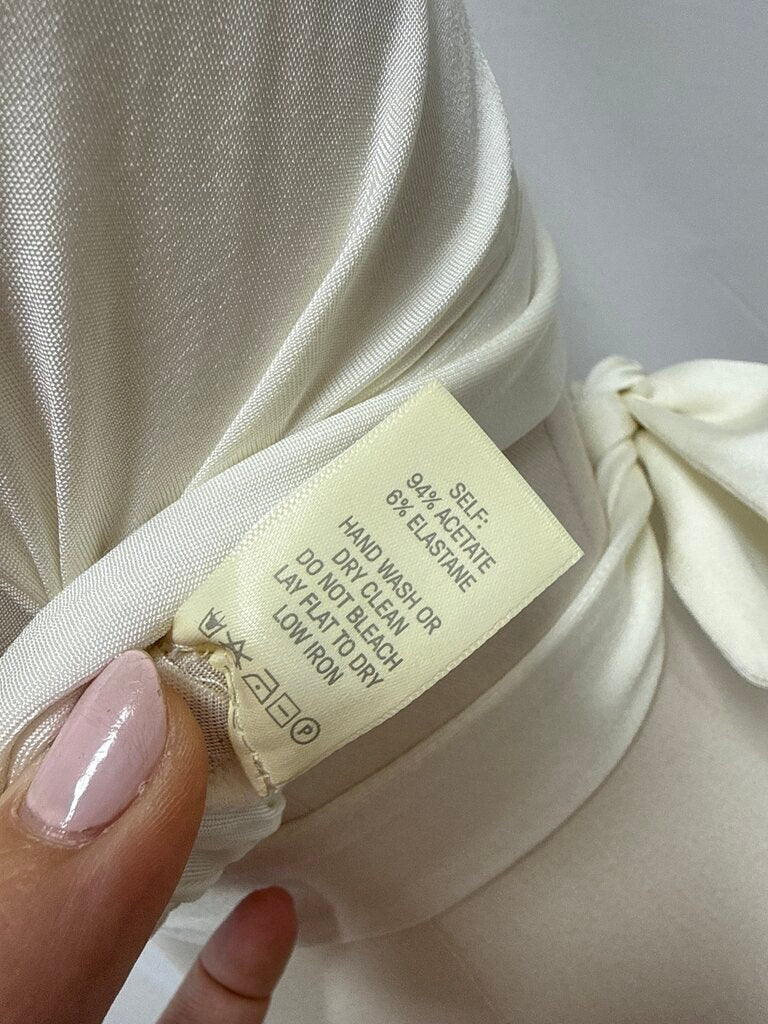 LAPOINTE Ecru Wrap Top