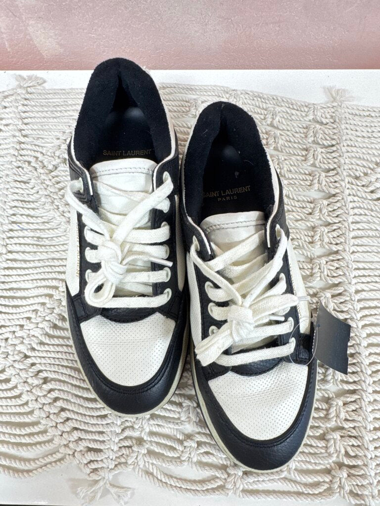 Saint Laurent Black and White Sneaker
