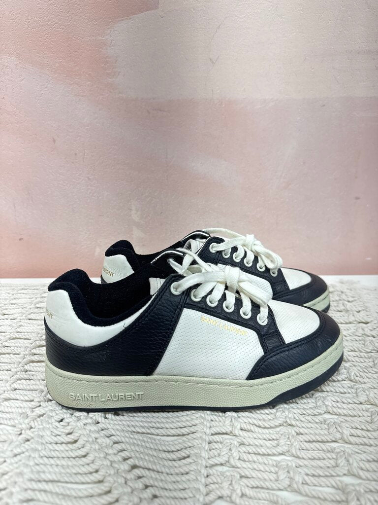 Saint Laurent Black and White Sneaker