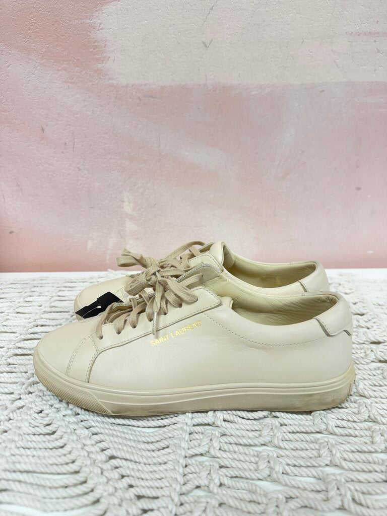 Saint Laurent Tan Sneaker w/Bag