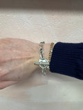 Hermes Silver Chaine d'Ancre Bracelet w/Box & Bag
