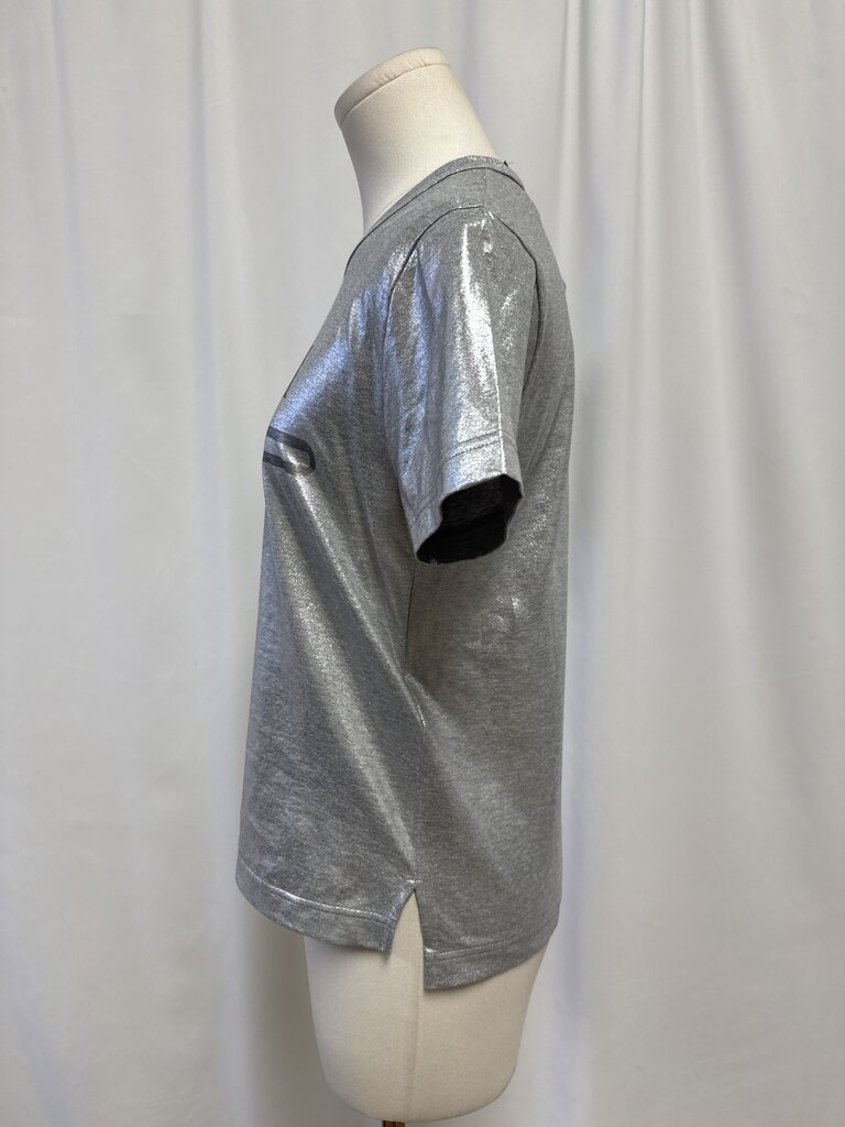 Gucci Silver Logo Tee
