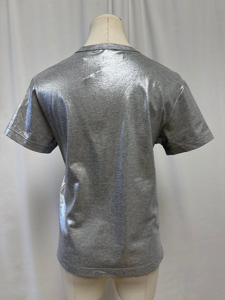 Gucci Silver Logo Tee