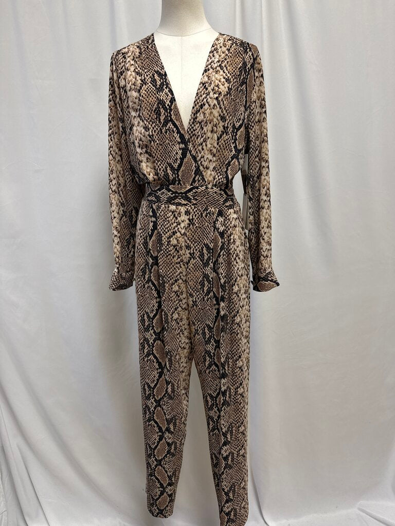 Lini Snake Print Jumpsuit NWT