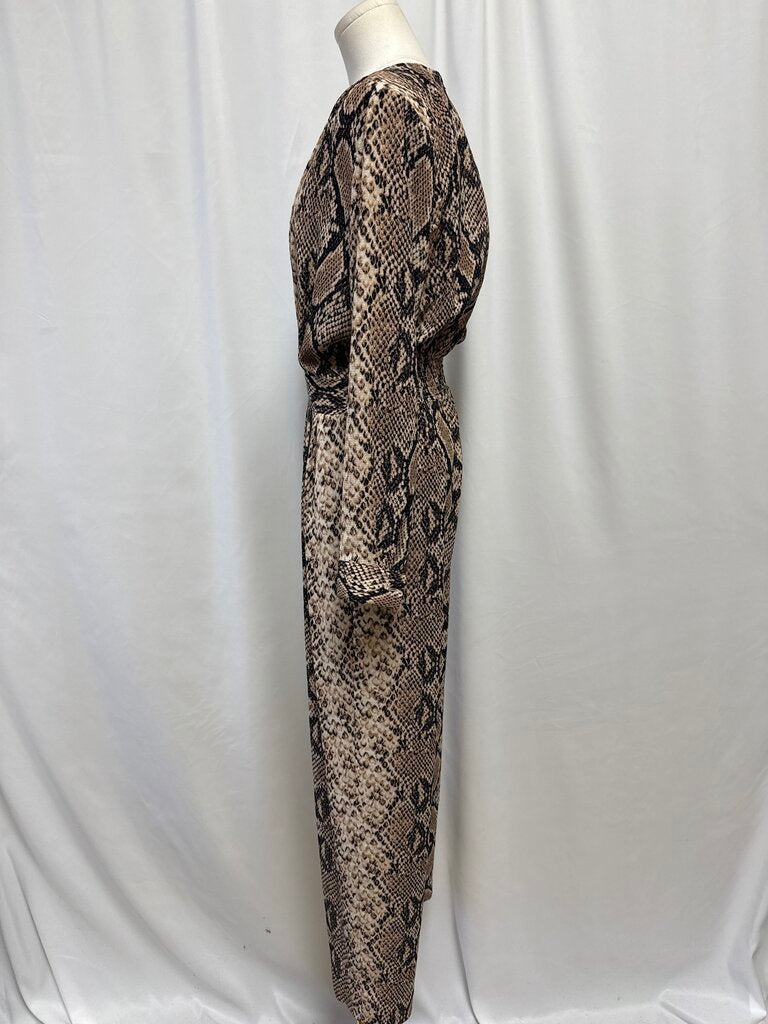 Lini Snake Print Jumpsuit NWT