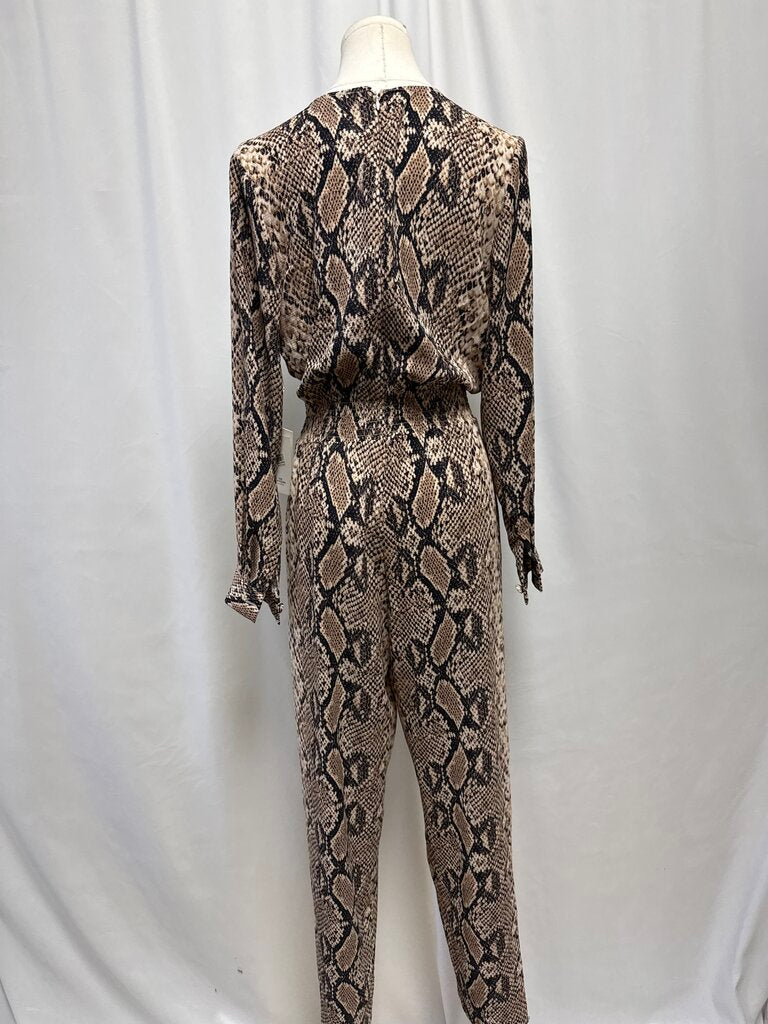 Lini Snake Print Jumpsuit NWT
