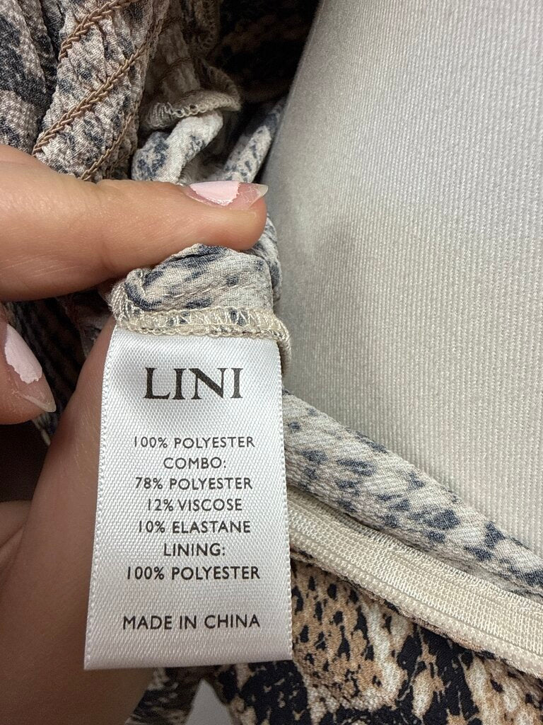 Lini Snake Print Jumpsuit NWT