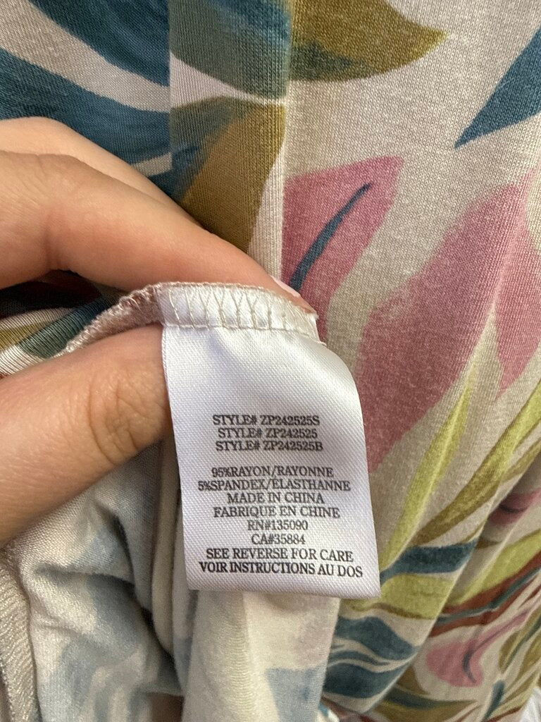 Z Supply Flroal Jumpsuit