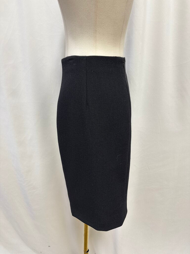 Armani Black Knit Skirt