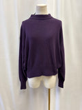 The Row Plum Cashmere Sweater