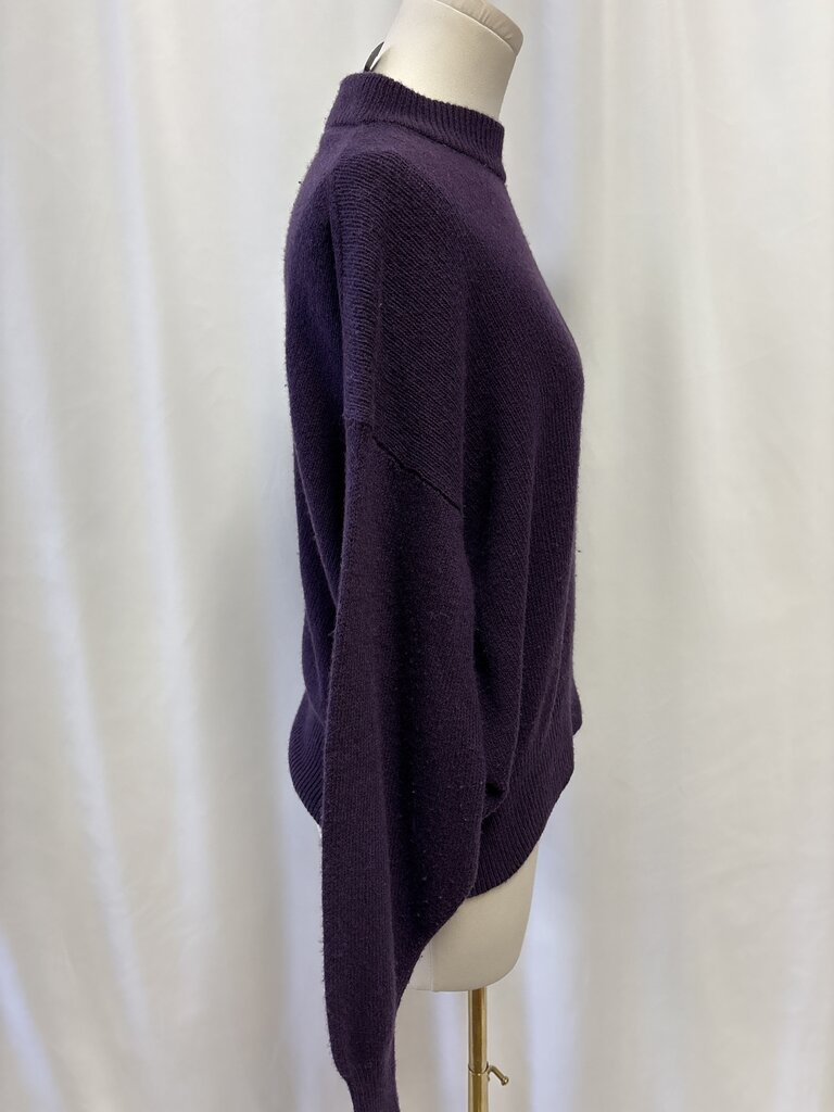 The Row Plum Cashmere Sweater