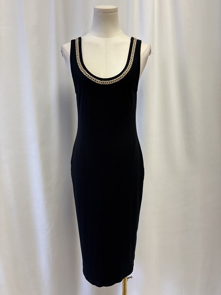 Generation Love Black Knit Chain Detail Dress