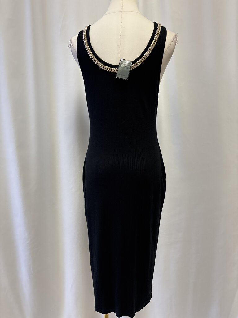 Generation Love Black Knit Chain Detail Dress