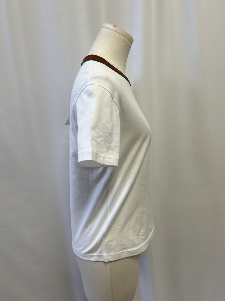Gucci White Logo Tee NWT (As Is)