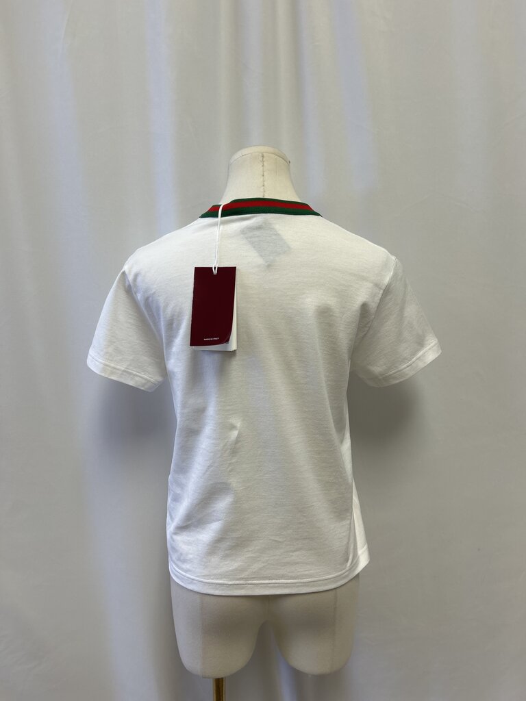 Gucci White Logo Tee NWT (As Is)