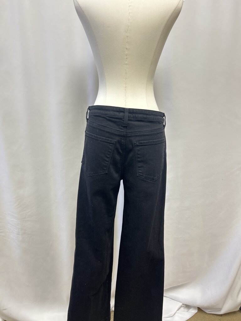 L'Agence Black Wide Leg Jean
