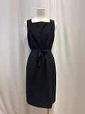 Elie Tahari Black Belted Dress