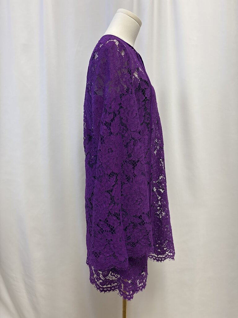 Dolce & Gabbana Purple Lace Dress (In Stores Now $3245)