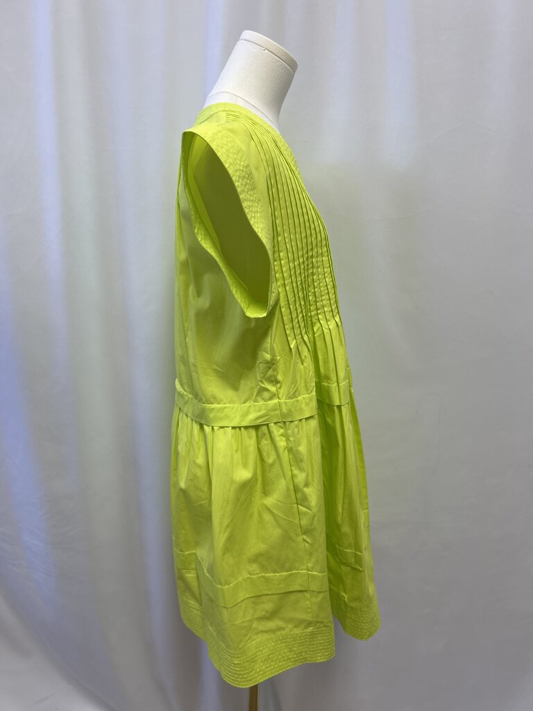 Hunter Bell Lime Pink Tuck Dress