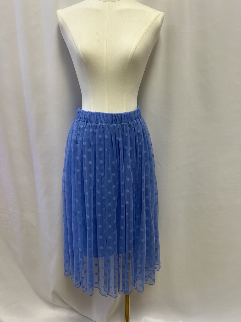 Baum Und Pferdgarten Light Blue Polka Dot Tulle Skirt