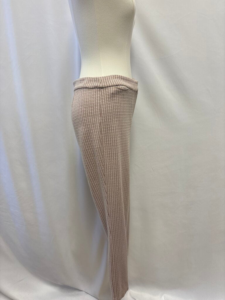 Theory Pink Plaid Pant