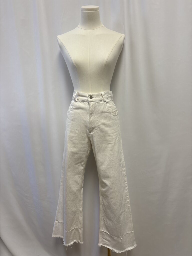 Rachel Comey White Wide Leg Jean
