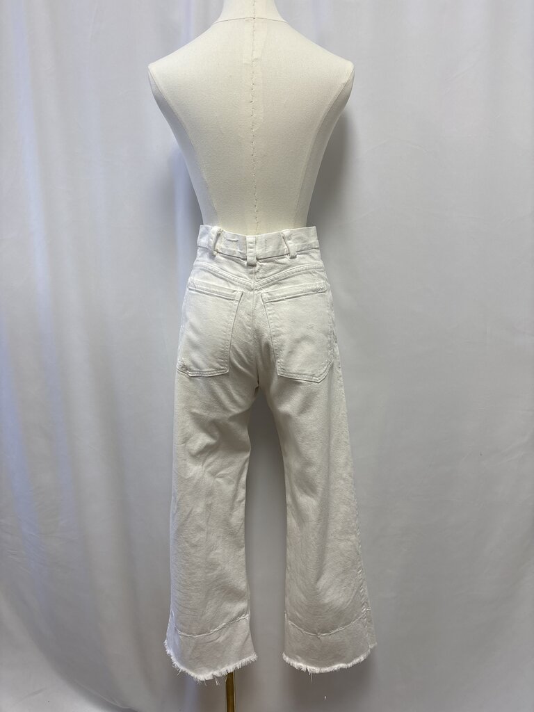 Rachel Comey White Wide Leg Jean