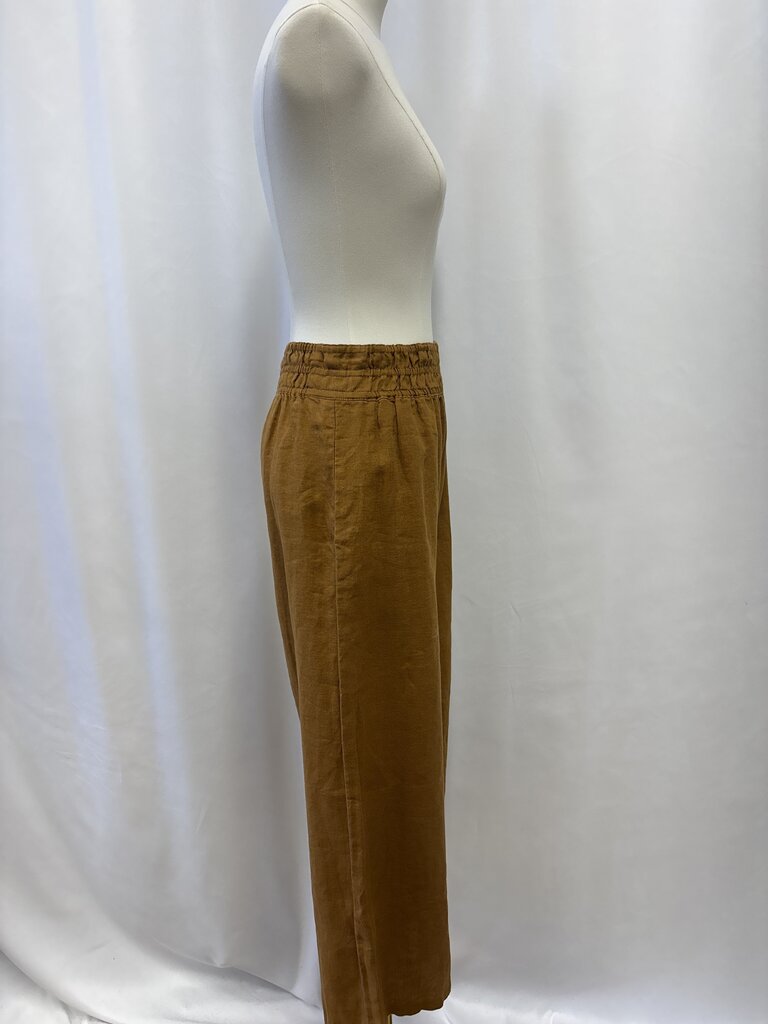 Anthropologie Bronze Pull on Pant NWT