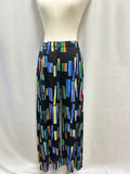 Pleats Please Black Geo Print Pant