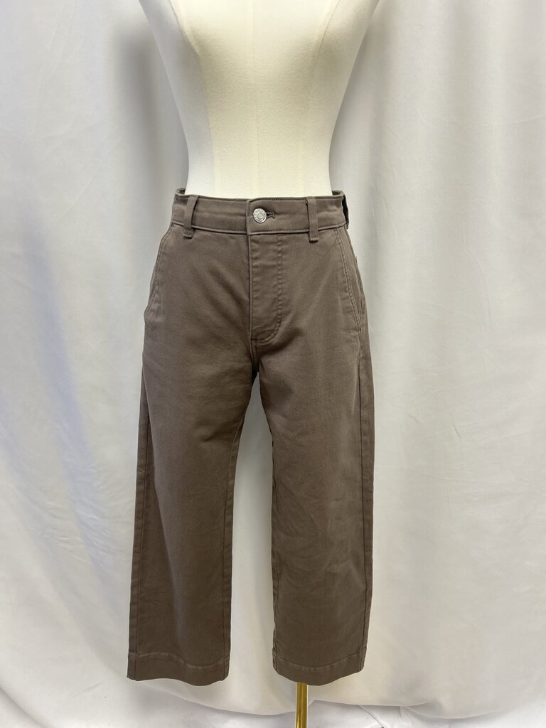 Everlane Taupe Barrel Jean