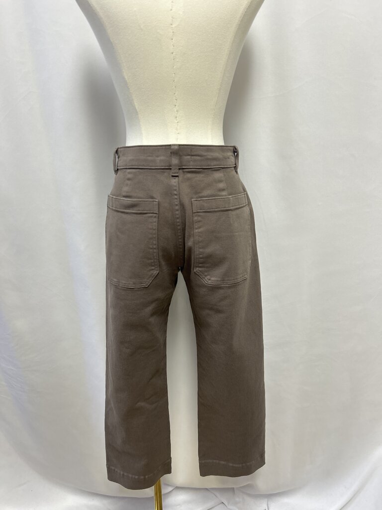 Everlane Taupe Barrel Jean