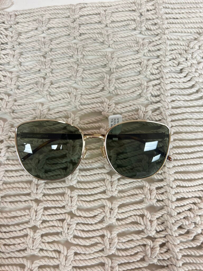 YSL Metal Cat Eye Sunglasses
