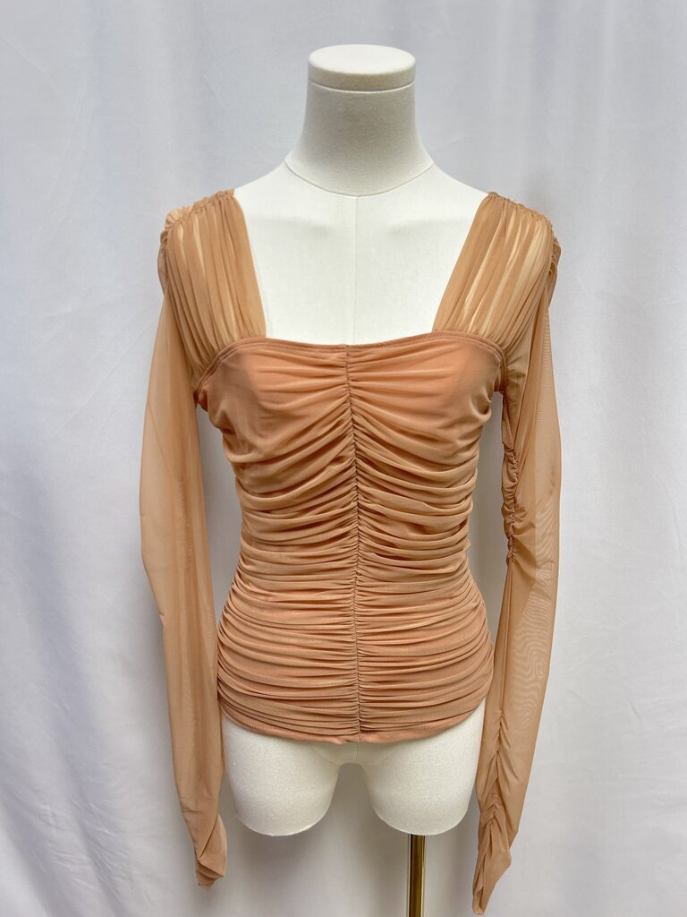 A.L.C. Blush Ruched Top