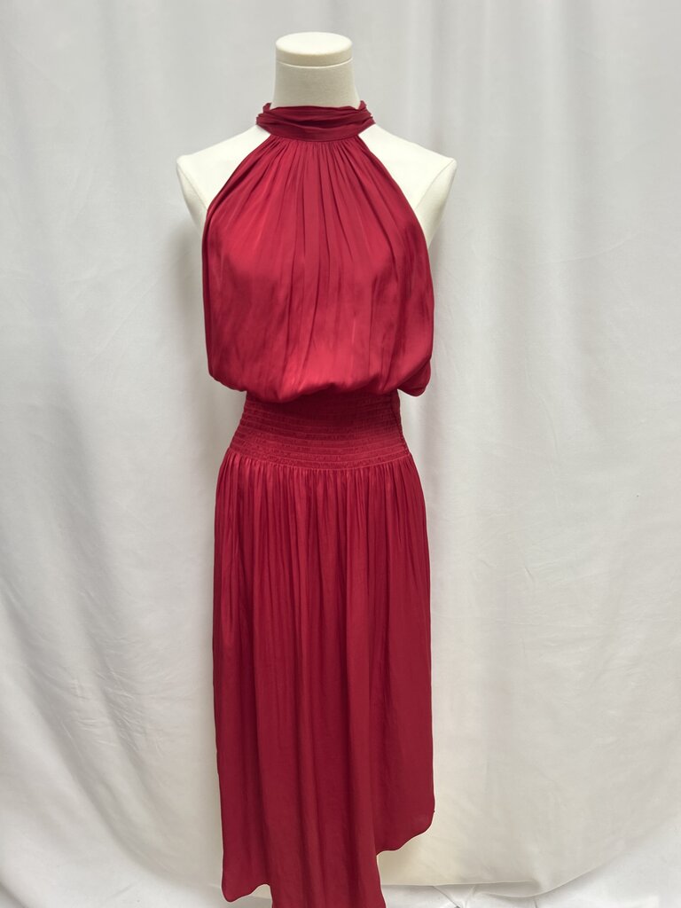 Ramy Brook Red Halter Dress