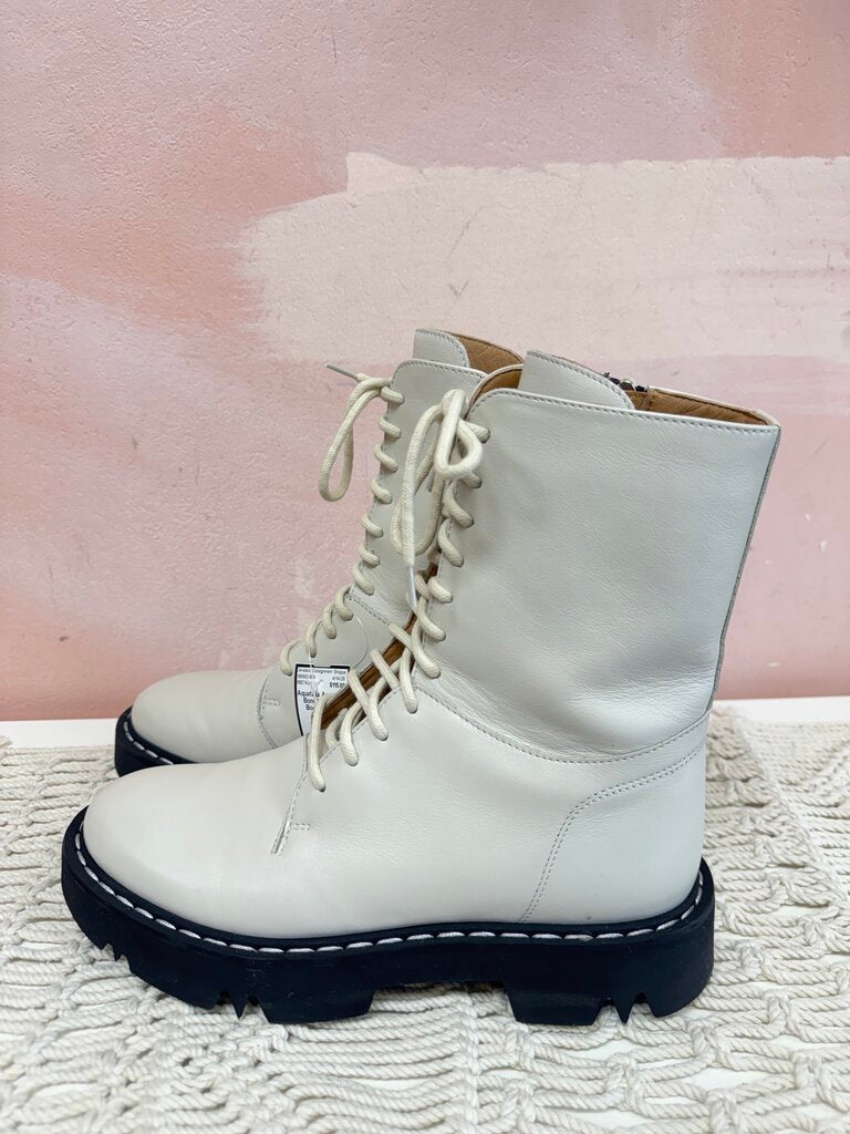 Aquatalia Bone Lug Sole Boot
