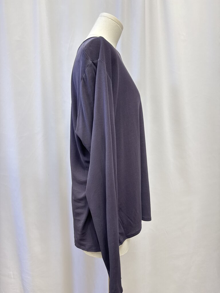 Eileen Fisher Plum Long Sleeve Tee