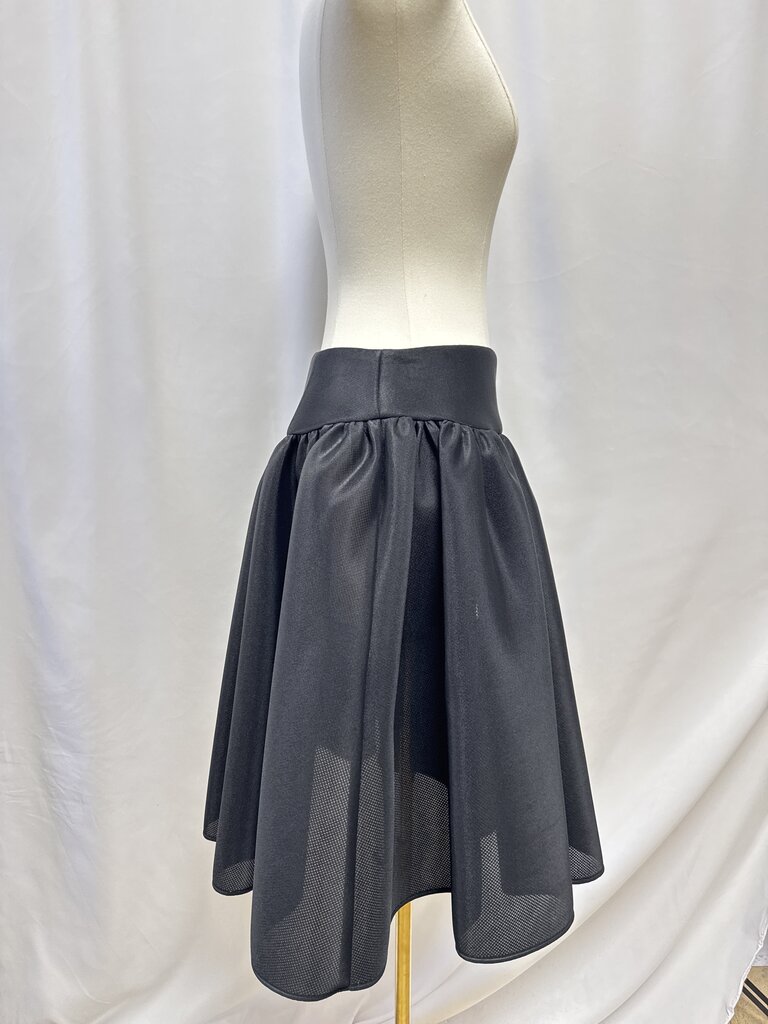 Simone Rocha Black and Pearl Detail Skirt