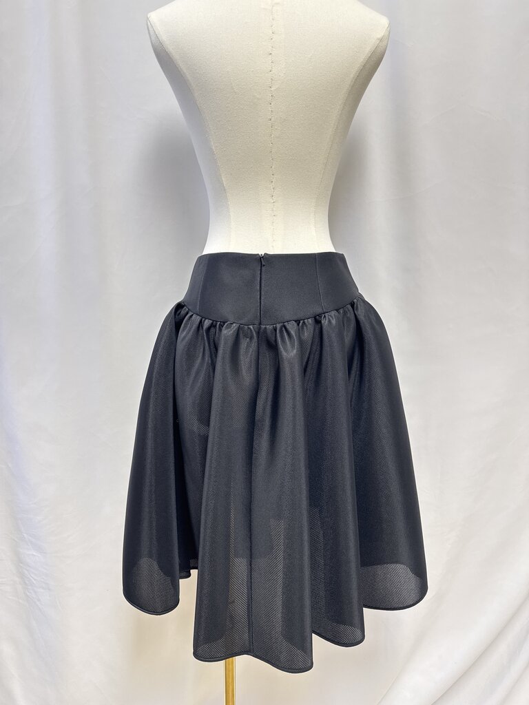 Simone Rocha Black and Pearl Detail Skirt
