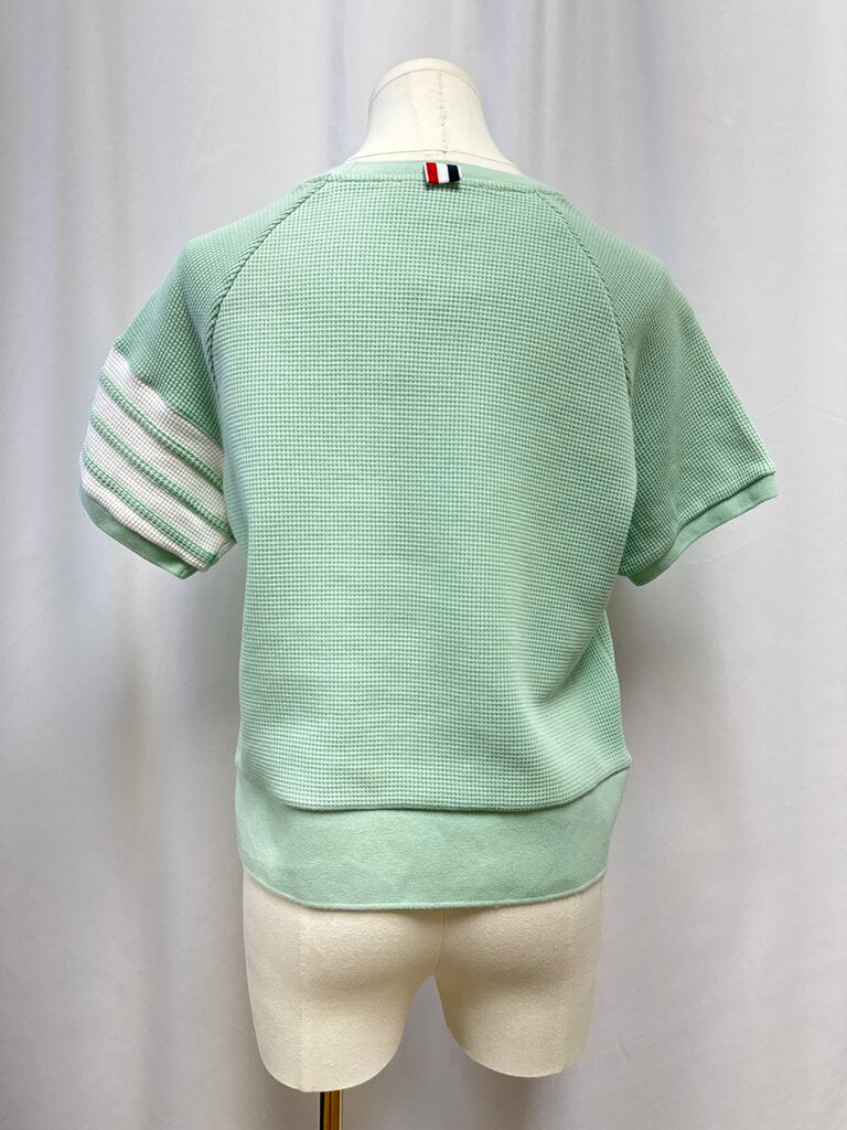 Thom Brown Mint Green Sweatshirt Top