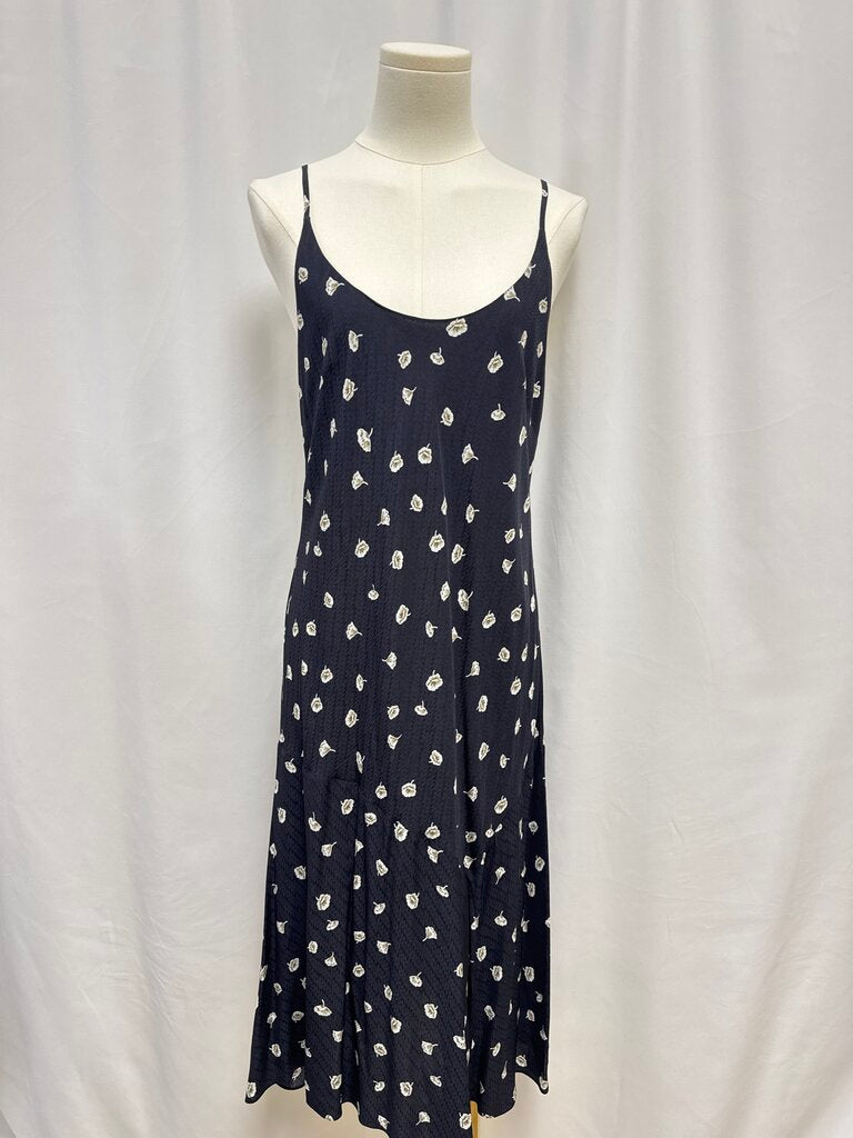 rag & bone Black Floral Tank Dress