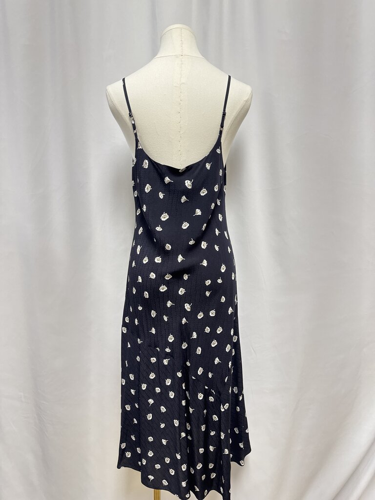 rag & bone Black Floral Tank Dress